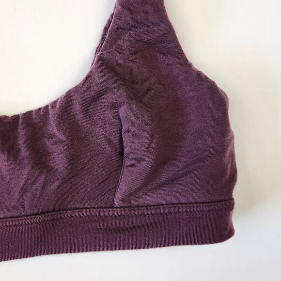 Parade Soft Stretchy Jersey Knit Scoop Neck Bralette XS - Picture 4 of 9